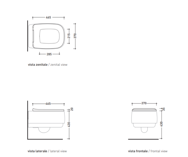 сиденье flaminia flag fgcw03car для унитаза, микролифт, быстросьемное,carbone
