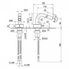 смеситель для биде fantini af/21 27 p6 a008wf золото