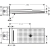 верхний душ hansgrohe rainmaker select 580 3jet 24011400