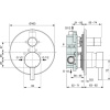 cмеситель для душа ideal standard ceraline a6939xg