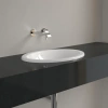 раковина villeroy & boch loop & friends 4a620001 встраиваемая сверху, 57х41 см, белая