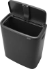 мусорное ведро brabantia bo touch bin 223020 60 л, черное