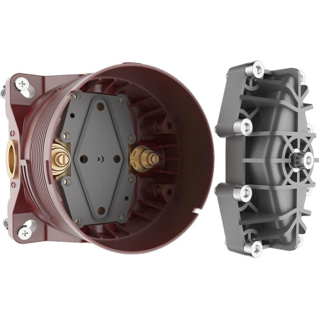 душевая система aquame aqm8407cr с термостатом цвет хром