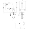 смеситель для кухонной мойки с подключением к фильтру lemark comfort lm3061lm331