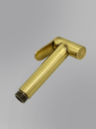 гигиенический душ со смесителем almaes benito al-859-09 цвет бронза