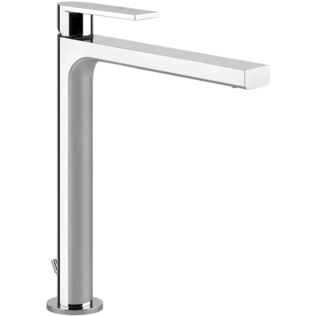 Смеситель Gessi Via Manzoni 38603#031 для раковины, высокий, с изливом 212 мм, с донным клапаном, цвет хром