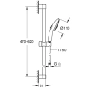 душевой гарнитур grohe tempesta 27598003