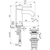 смеситель для раковины ideal standard ceraline bc822aa