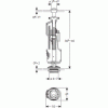смывной механизм для унитаза geberit 136.912.21.2