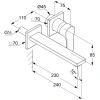 смеситель для раковины без донного клапана kludi zenta sl 482450565