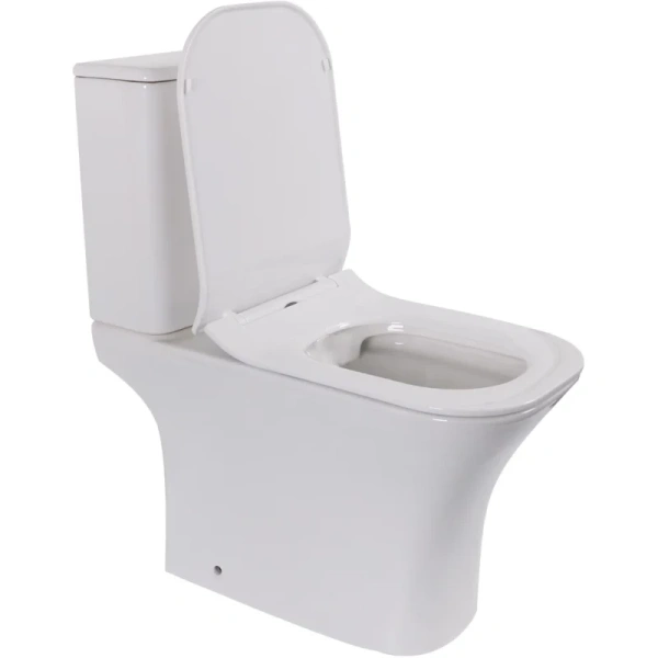 унитаз компакт cerutti spa vettore mw ct9240 белый матовый с бачком и сиденьем микролифт