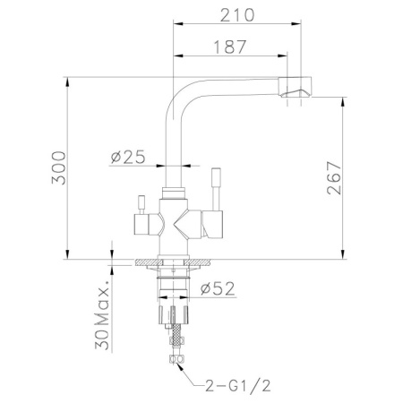 смеситель для кухни lemark expert lm5061s