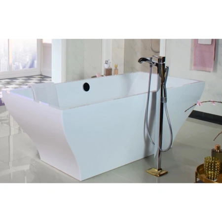 напольный смеситель для ванны hansgrohe metropol classic 31445090