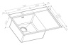 кухонная мойка zorg inox rx rx-7851-l