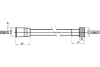 душевой шланг bossini cromolux a00167c.073.1 150м см, черный матовый (073)