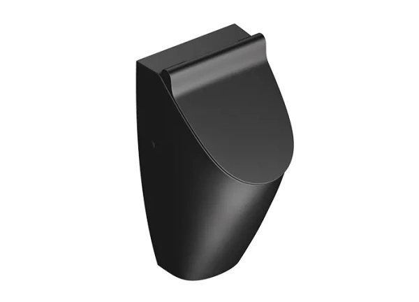 писсуар catalano comfort 0932541022 c отв. под крышку, rimless, 54x30 см, cataglaze+, черный матовый