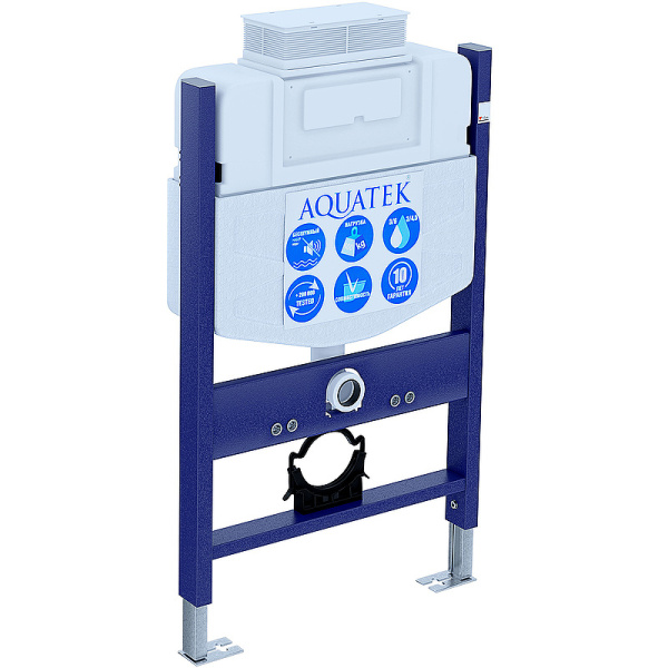 инсталляция aquatek ins-0000018 для унитаза без клавиши смыва