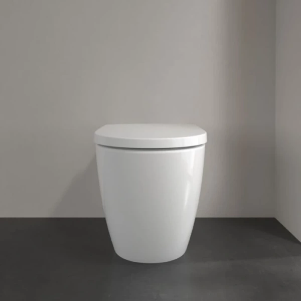 унитаз приставной villeroy & boch subway 3.0 4671t0r1 безободковый