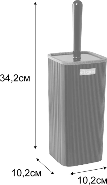 Ёршик для унитаза Fixsen Black Wood FX-401-5 черный