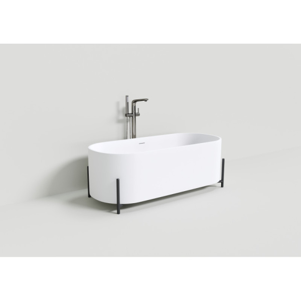 ванна из искусственного камня nt bagno amiata nt303, 160х70 см