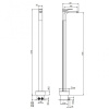 смеситель для раковины fima carlo frattini quad f3721/pcr.ws напольный