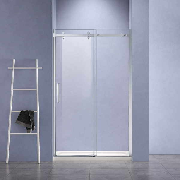 душевая дверь vincea como-n 150 vds-4cn150cl профиль хром, стекло прозрачное