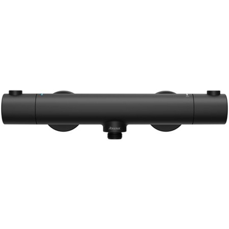смеситель для душа ravak puri pu 033.20/150 x070188 с термостатом, черный матовый