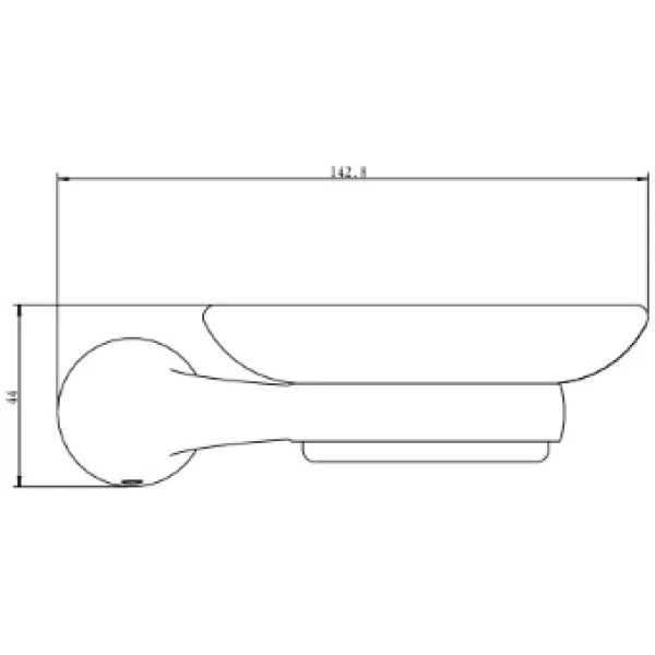 Мыльница Rush Devon DE75411