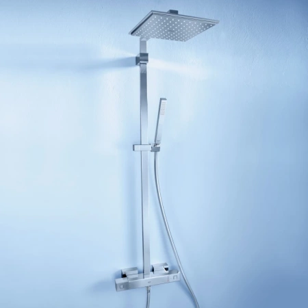 душевая система 230 мм grohe euphoria cube 26087000