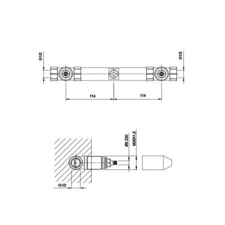 скрытая часть fima carlo frattini f2230