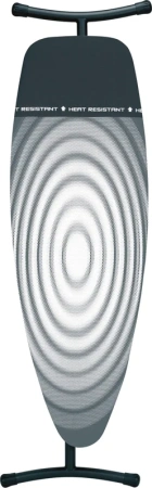 гладильная доска brabantia d 345647 135х45, титановые круги