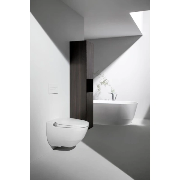 унитаз-биде подвесной laufen cleanet riva 8.2069.1.400.000.1