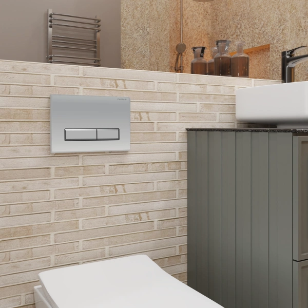 кнопка смыва charus raiden fp.321.46.01 хром матовый