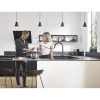 смеситель для кухни hansgrohe talis m54 72801800, сталь
