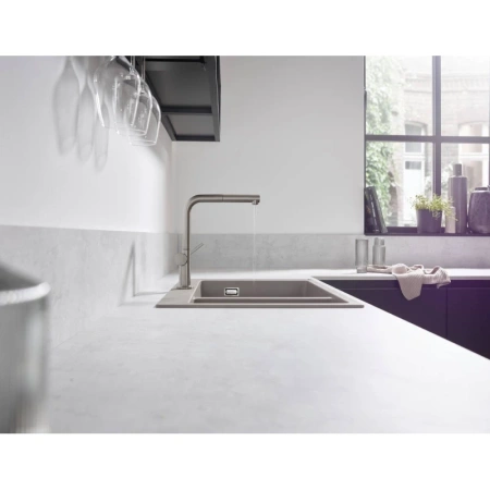 смеситель для кухни hansgrohe talis m54 72808000, хром