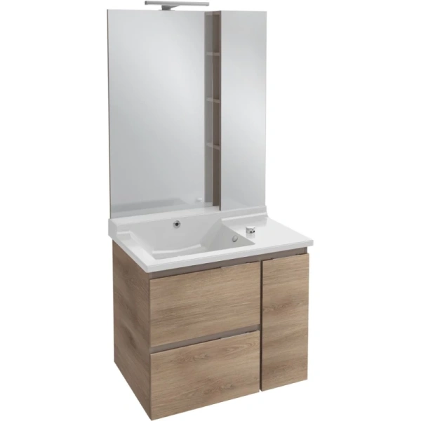 раковина jacob delafon soprano 80 exl122-00 белая 147944