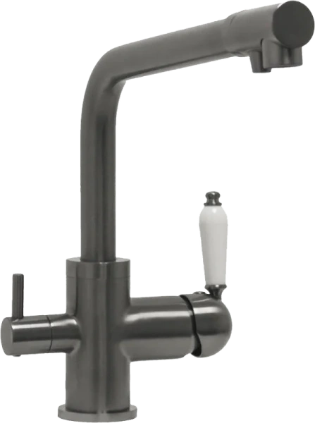 Смеситель для кухни Seaman Barcelone SSL-5384 gun light