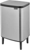 Мусорное ведро Brabantia Bo Hi 227264 12 л, матовая сталь