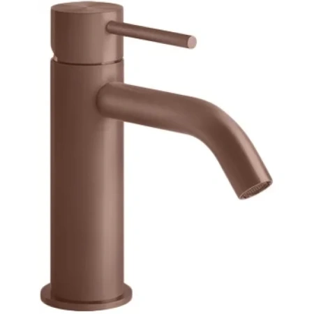 Смеситель Gessi Gessi316 54002#708 для раковины, цвет Copper Brushed PVD