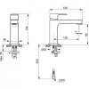 смеситель для раковины ideal standard edge a7103aa