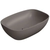 Раковина GSI Nubes 978416 накладная, 50x35 см, Коричневый матовый