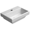 Раковина GSI Norm 8650111 подвесная, 35x26 см, Bianco lucido (Белый глянец)