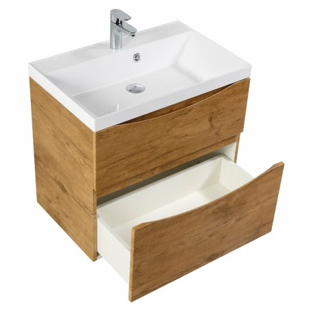 тумба под раковину belbagno marino 70 marino-h60-700-2c-so-rn-p подвесная rovere nature