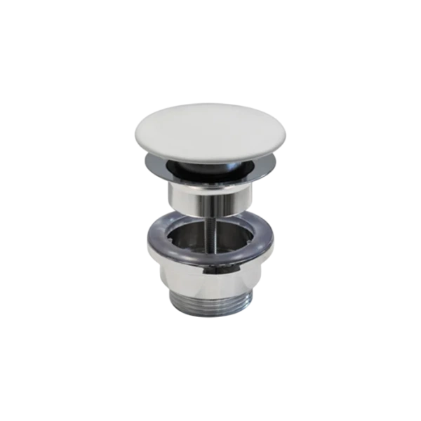 Донный клапан Catalano 9050500021 для раковины, без перелива, матовый белый