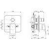 cмеситель для душа ideal standard ceraplan bd259aa