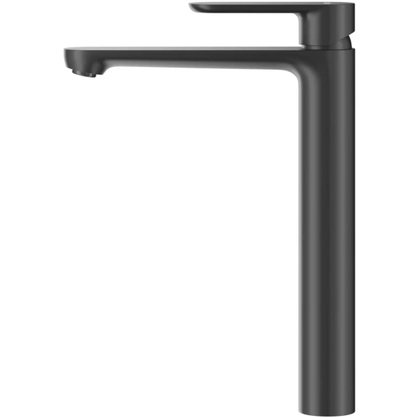 смеситель для раковины cezares stylus stylus-lc-nop-w0 без донного клапана, черный матовый