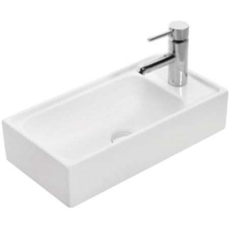 Раковина BelBagno Mini 7045-KL 50.5x26.5 см, подвесная, цвет белый