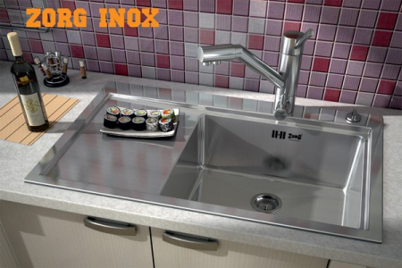 кухонная мойка zorg inox rx rx-7851-l