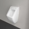 писсуар villeroy & boch venticello с сифоном 5504r1rw с покрытием ceramicplus, цвет камень белый (stone white)