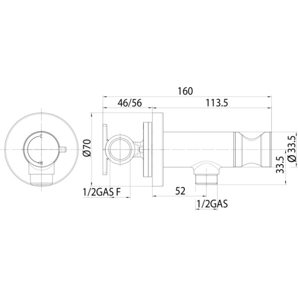 гигиенический душ со смесителем bossini paloma brass mixer set e37005b.021 цвет: золото